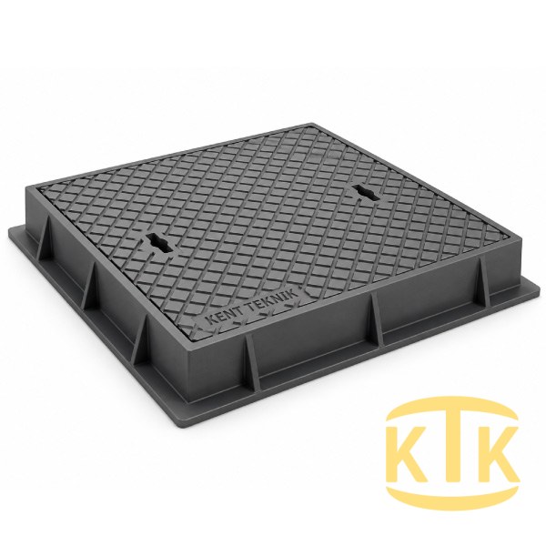 Döküm Rögar Kapağı Ø600 mm C250 | DKT-600-C8