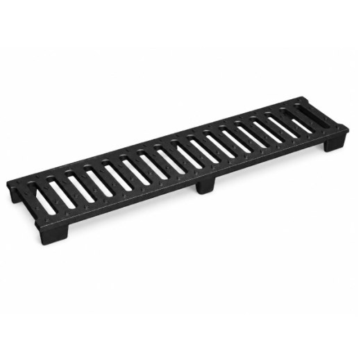 Döküm Yağmur Suyu Izgarası 250x500x35 mm D400 | DI-2535-D - Kent Kompozit Döküm Yağmur Suyu Izgarası