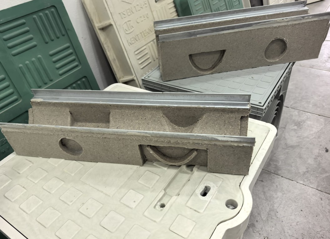 KTK-1010-PK-CDE | Polimer Kanal Ek Parça 100x500x100 mm - Kent Teknik Kimya