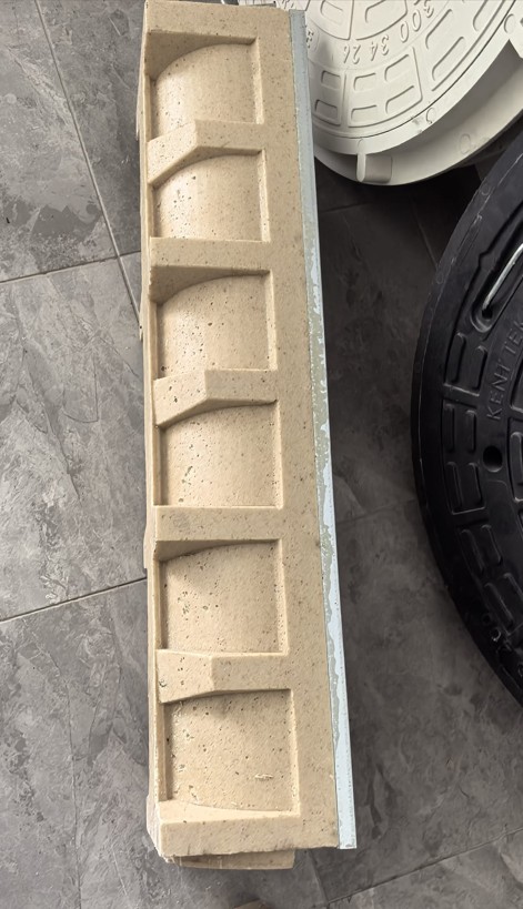 Polimer Kanalı 100x1000x100 mm | KTK-1010-PK - Kent Teknik Kimya