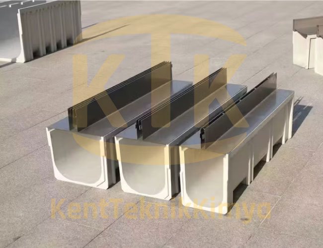 AK-FDK-3012-B125 Fuga Drenaj Kanalı 300x1000x120 (B125) - Kent Teknik Kimya